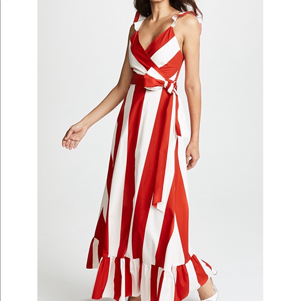 Alice + Olivia Fernanda Maxi Dress worn once